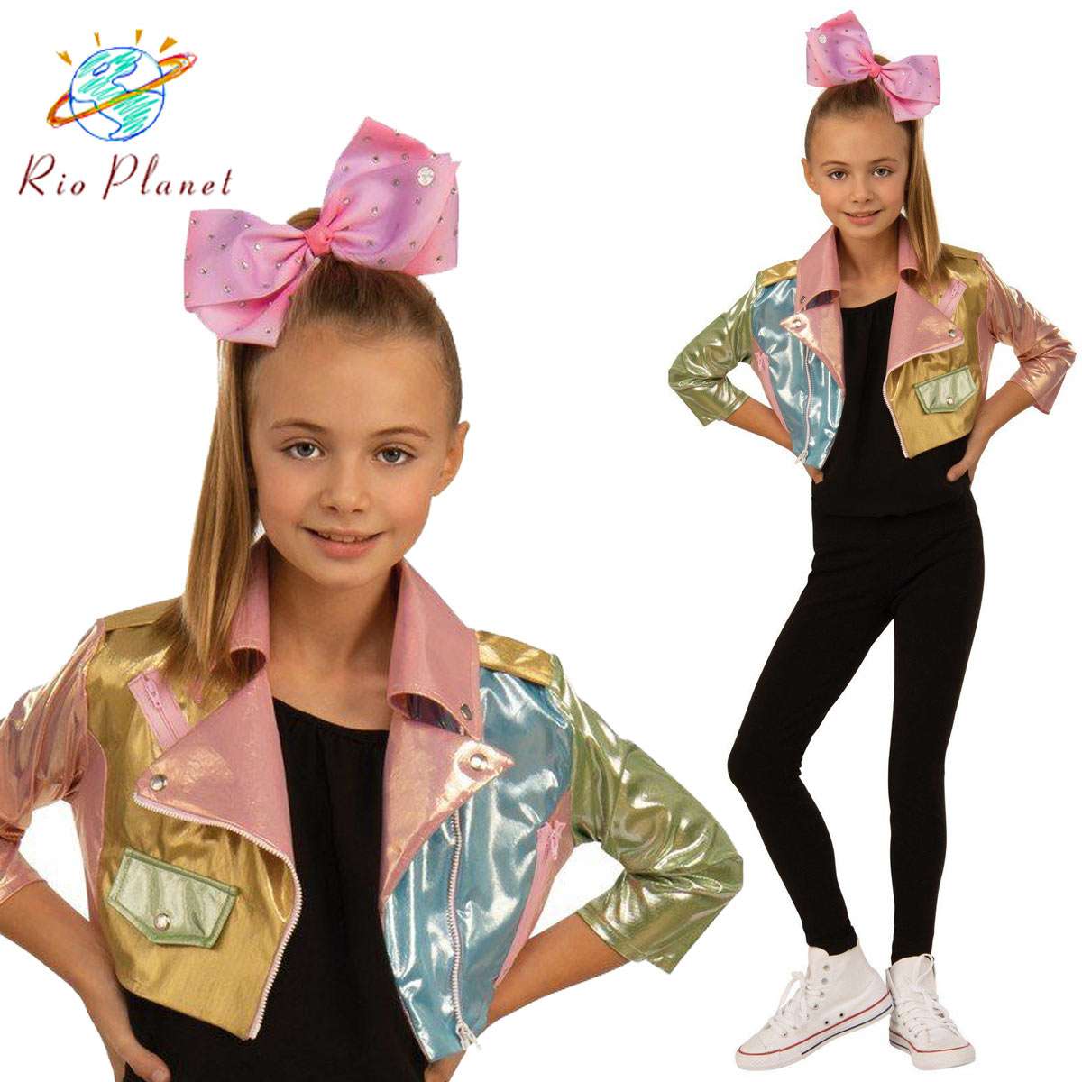 楽天市場 ジョジョシワ コスプレ 子供服 ドレス ワンピース リボン ハロウィン キッズ Jojosiwa Rio Planet