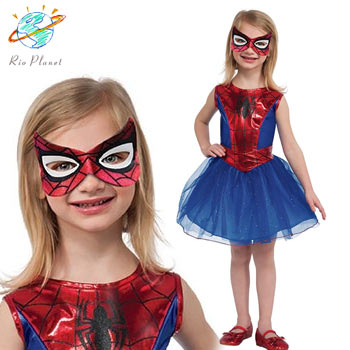 楽天市場 スパイダーマン 女の子 ドレス コスプレ コスチューム ハロウィン Holloween Spider Man Rio Planet