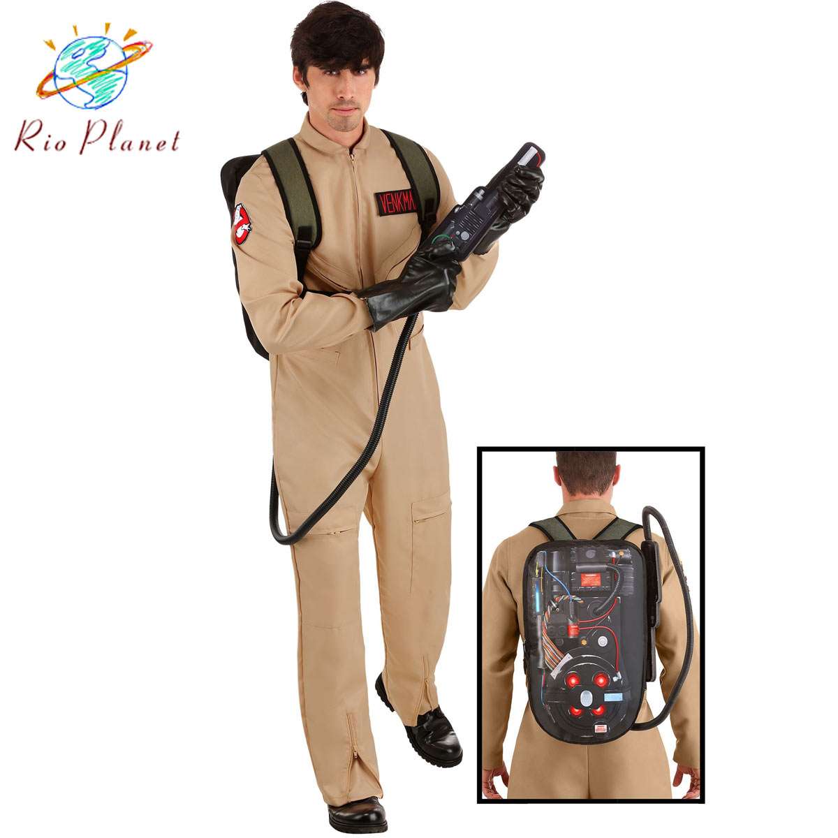 ゴーストバスターズ　ジャンプスーツ　コスプレ Amazon.co.jp: ゴーストバスターズ コスプレ コスチューム 大人