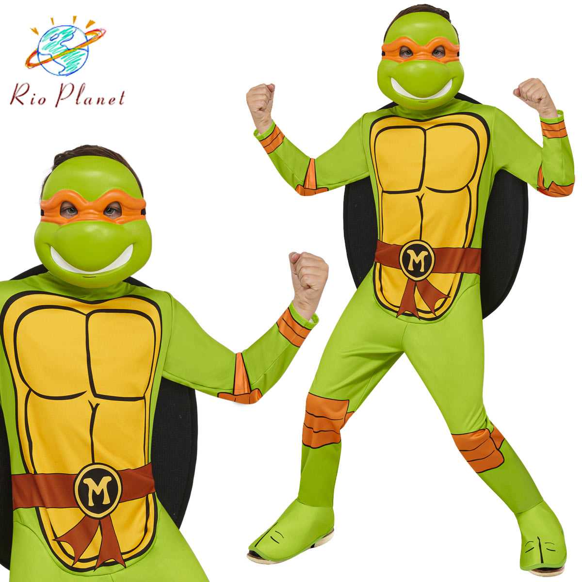 楽天市場】ミュータントタートルズ コスプレ ミケランジェロ 衣装
