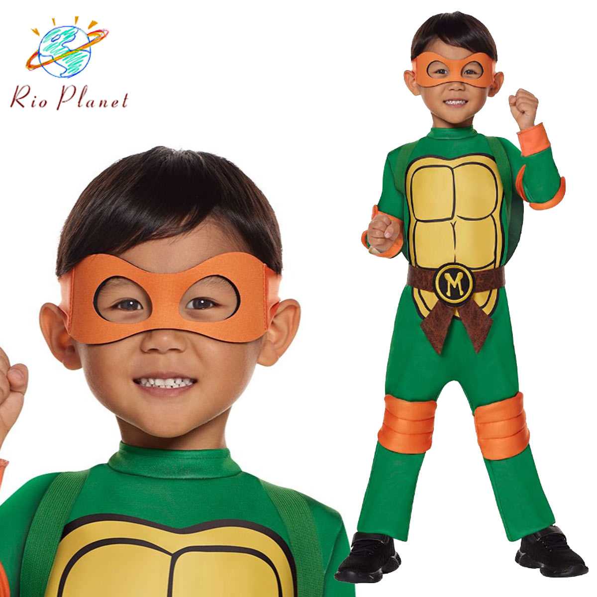 楽天市場】ミュータントタートルズ コスプレ ミケランジェロ 衣装