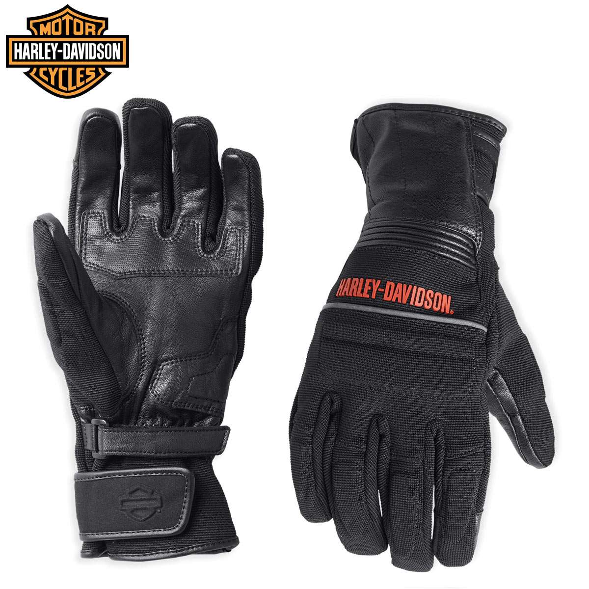 ハーレーダビッドソン　Harley-Davidson レザーグローブ　革手袋 Harley Davidson 本革グローブ ハーレーダビッドソン HARLEY