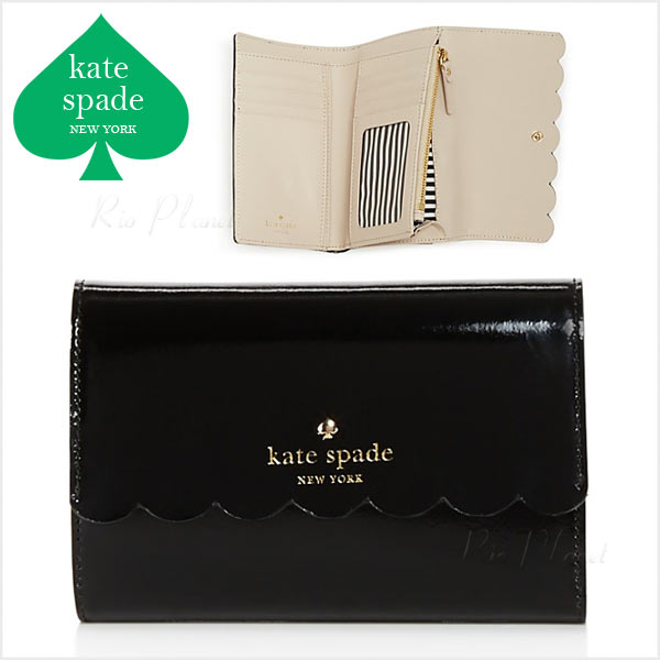KATE SPADE ラベルカードケース三つ折り財布 楽天市場】ケイトスペード kate spade 財布 二つ折り財布