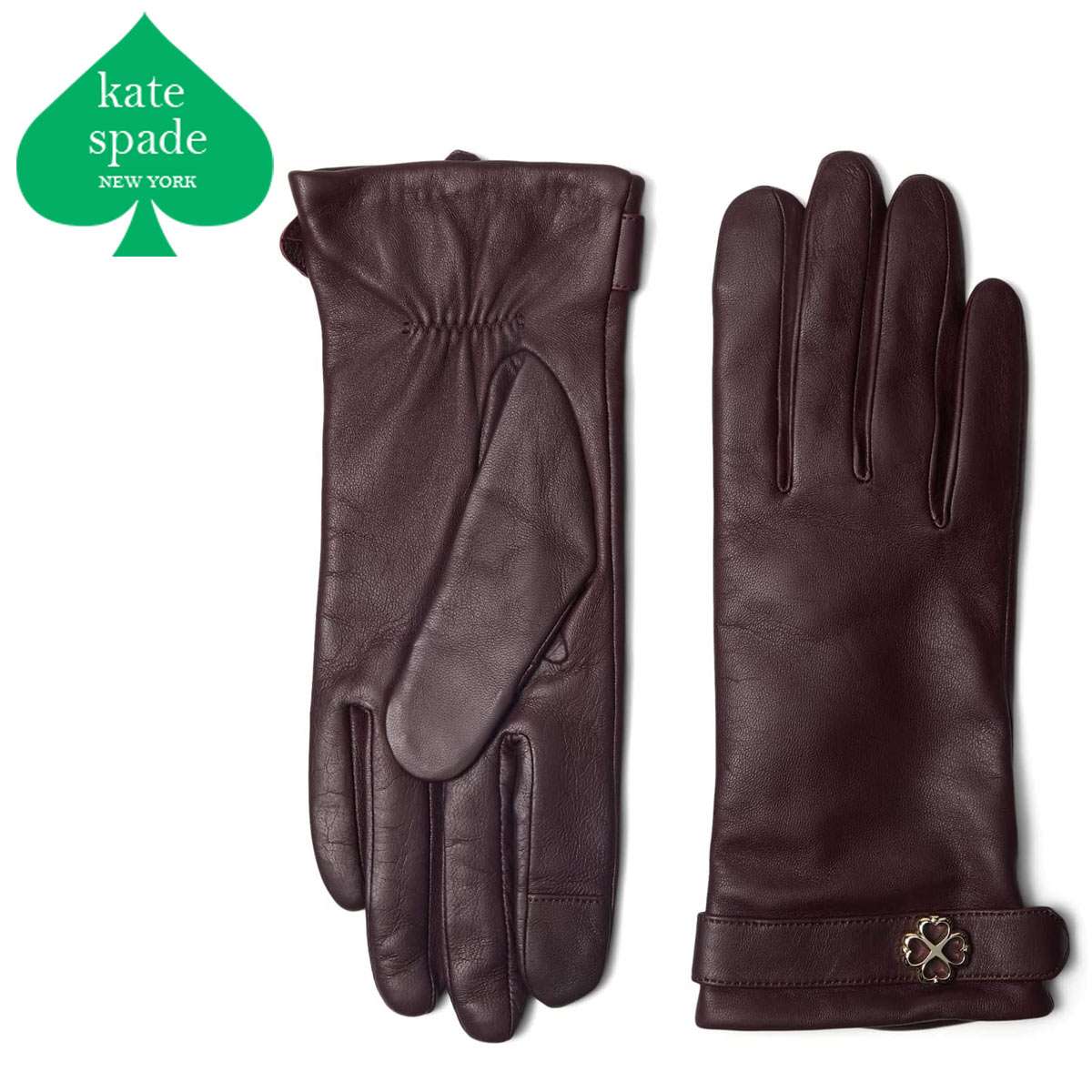 楽天市場】ケイトスペード 手袋 レディース ブランド 革 レザー