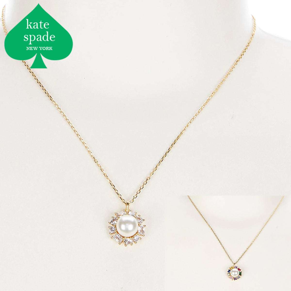 ギフトにも【淡水真珠♪】kate spade☆pearl powerネックレス ギフトにも【淡水真珠♪】kate spade☆pearl powerネックレス