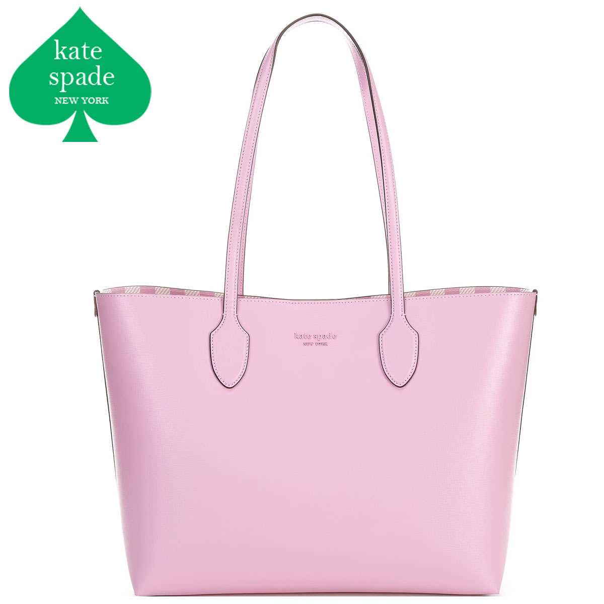 Kate Spade トートバッグ ホワイト ピンク 中型　ショルダー　2way Kate Spade トートバッグ ホワイト ピンク 中型 ショルダー 2way