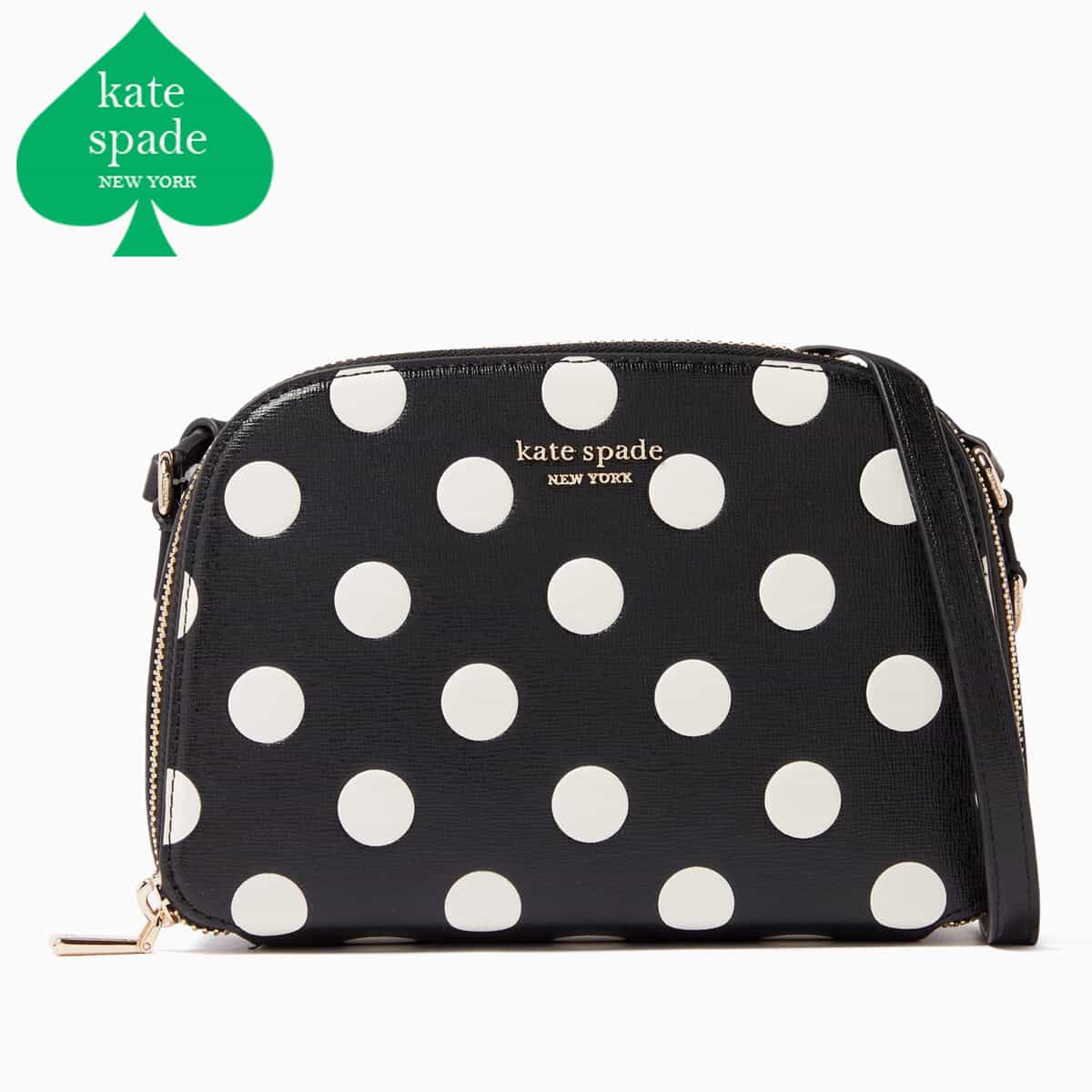 ケイトスペード ショルダーバッグ レディース 水玉 斜めがけ 大人 上品 ブランド クロスボディ Kate Spade New York 楽天市場】ケイトスペード ショルダーバッグ レディース 水玉 斜めがけ