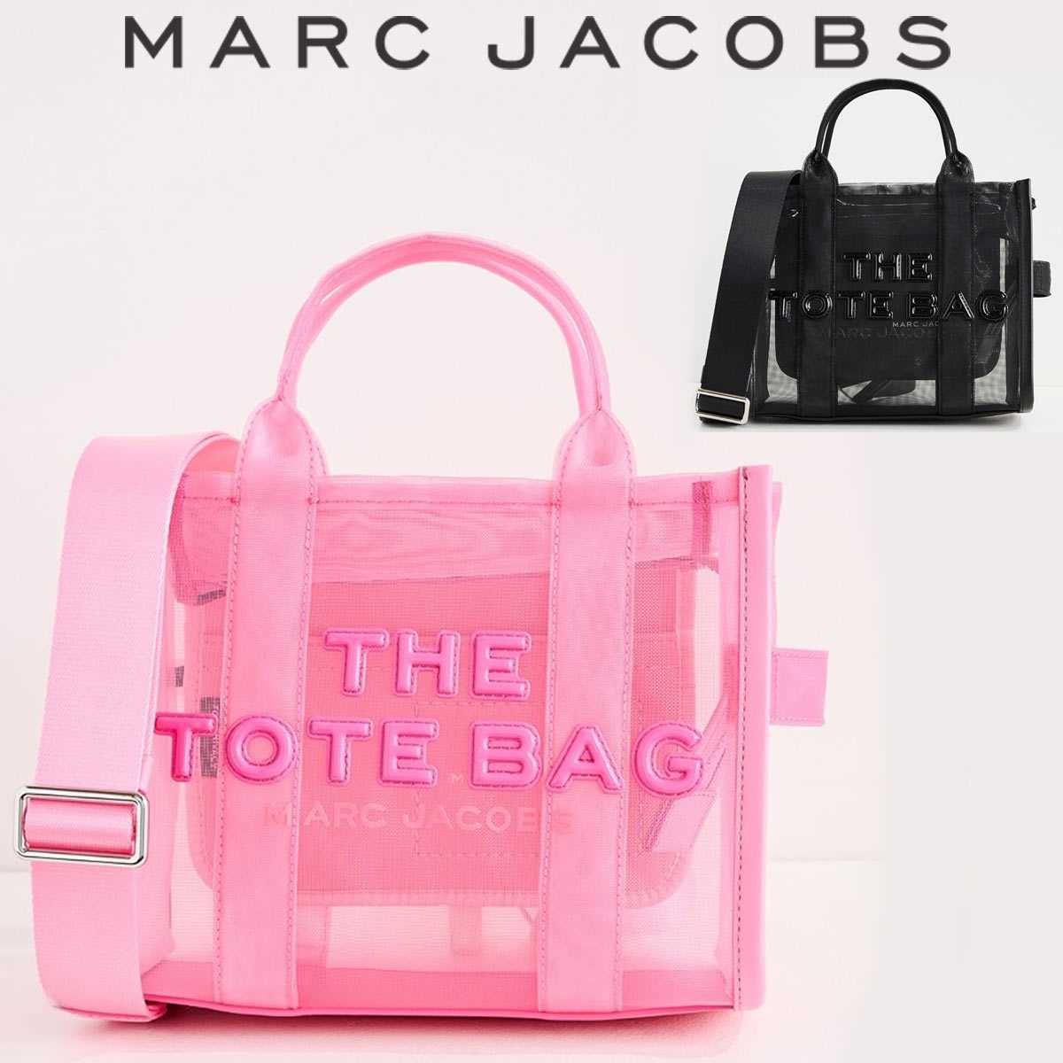 【未使用商品】MARC JACOBS ピンクベージュ トートバッグ レディース MARC JACOBS マークジェイコブス トートバッグ レディース ザ