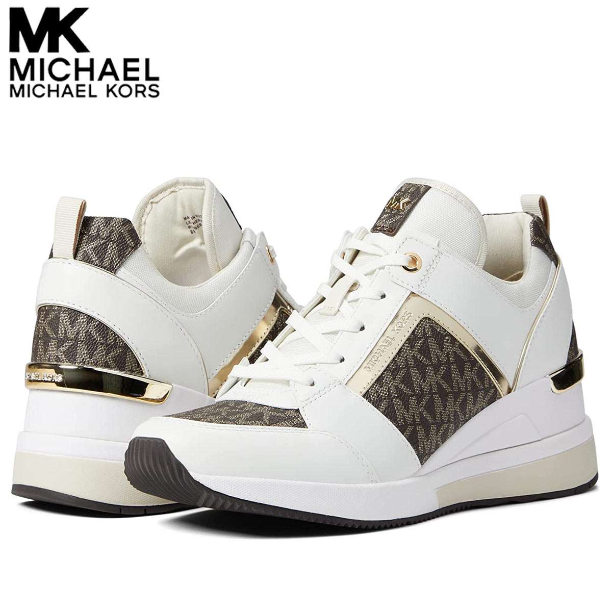 楽天市場】マイケルコース スニーカー レディース ハイカット 黒