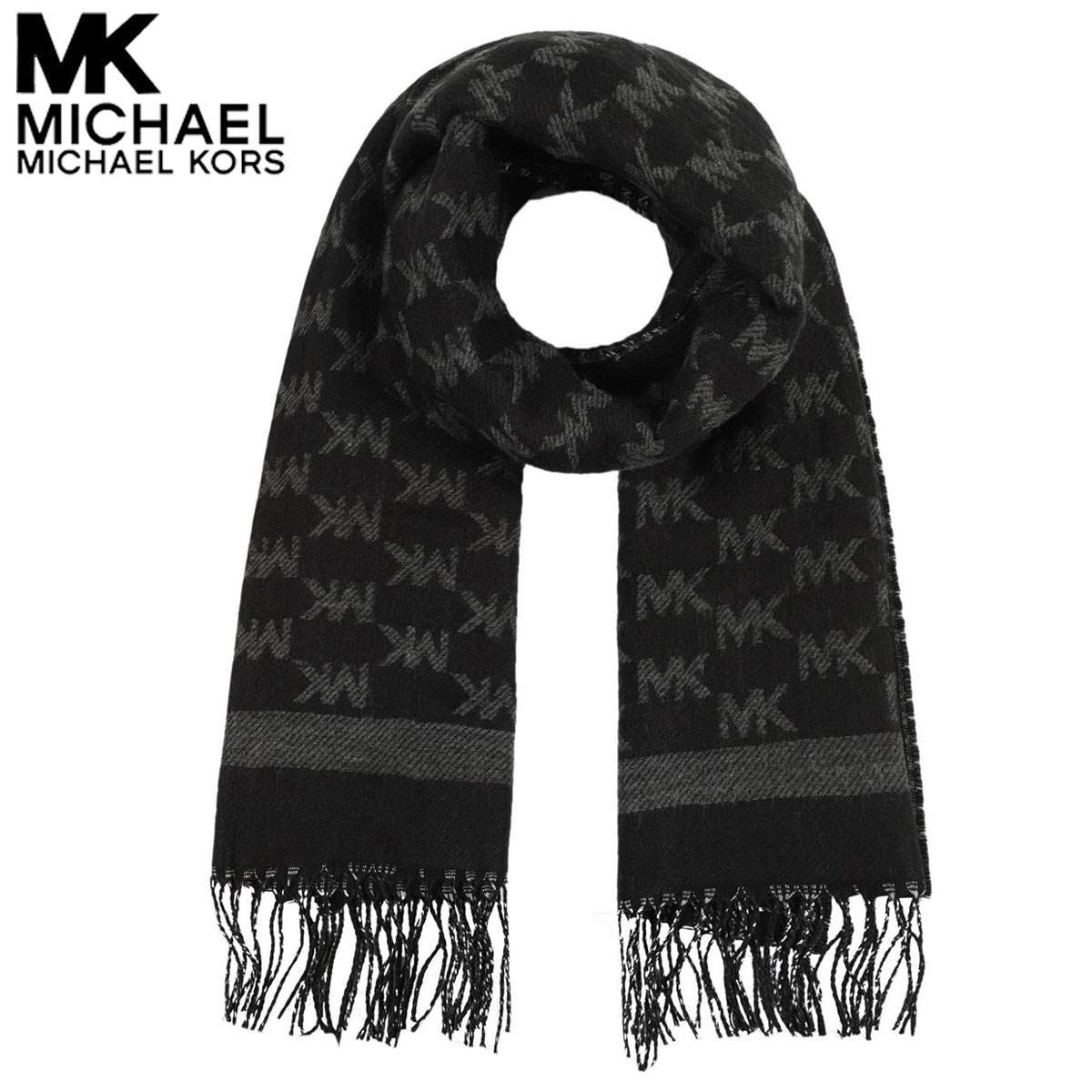 【新作】MICHAEL KORS 白 マフラー 2025年最新】MICHAEL KORS 汚れ・破れ・臭いなど：なし マフラー