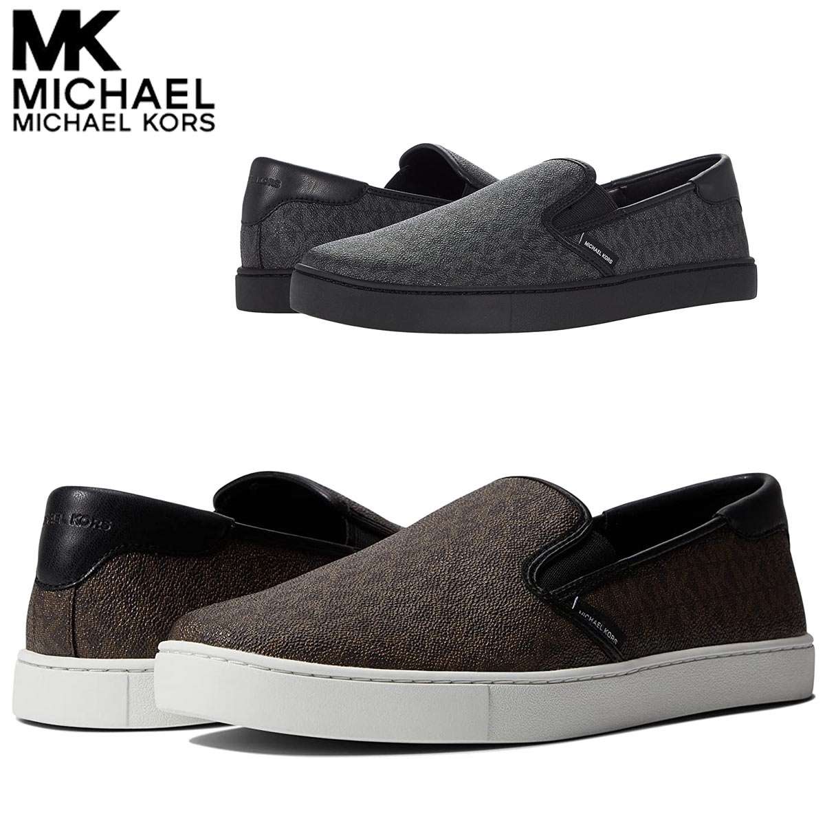 【MICHAEL KORS】本革・エスパドリーユ☆スリッポンスニーカー 楽天市場】マイケルコース スリッポン メンズ ブランド 大きい
