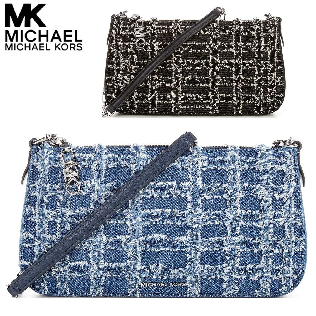 楽天市場】マイケルコース ショルダーバッグ レディース デニム 大人