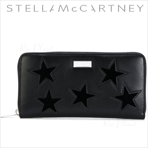 ステラ・マッカートニー　黒い長財布　箱付き STELLA McCARTNEY ブラック長財布 箱付 - 小物低 価格 通販