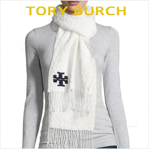 楽天市場】トリーバーチ マフラー レディース ブランド ウール 大判 柄