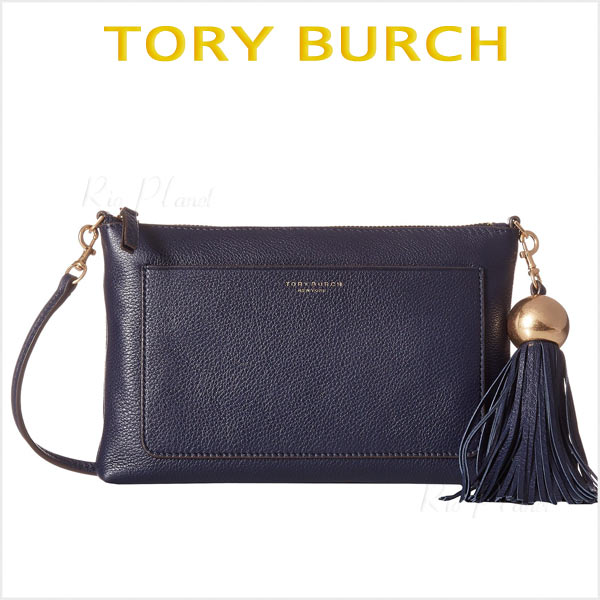TORY BURCH ブリテン✨極美品✨レザー　ショルダーバッグ　ゴールド金具 TORY BURCH ブリテン✨極美品✨レザー ショルダーバッグ