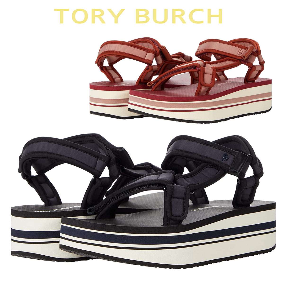 トリーバーチ　サンダル 楽天市場】【9/11-1時59分迄3,000円OFFクーポン対象】TORY BURCH