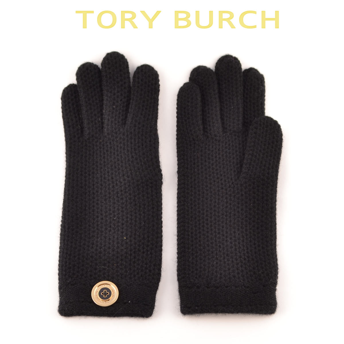 正規品取扱店 トリーバーチ グローブ 手袋 Tory Burch Moss Cashmere Stitch Glove カラー ブラック Opinioncubana Com