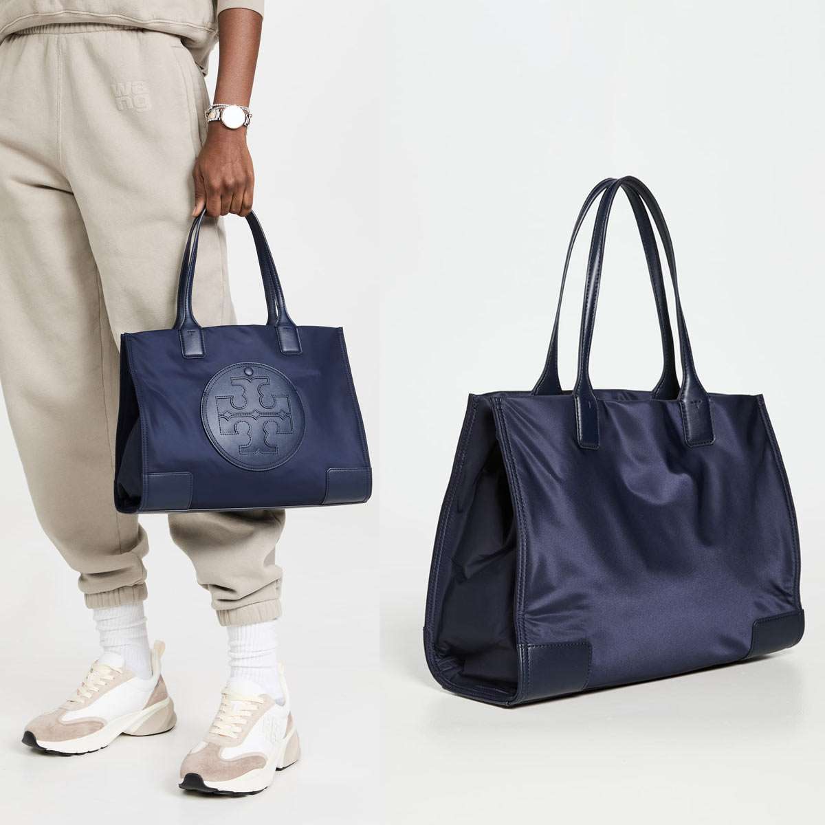 ブランドら トリーバーチ TORY BURCH トートバッグ NYLON ELLA TOTE