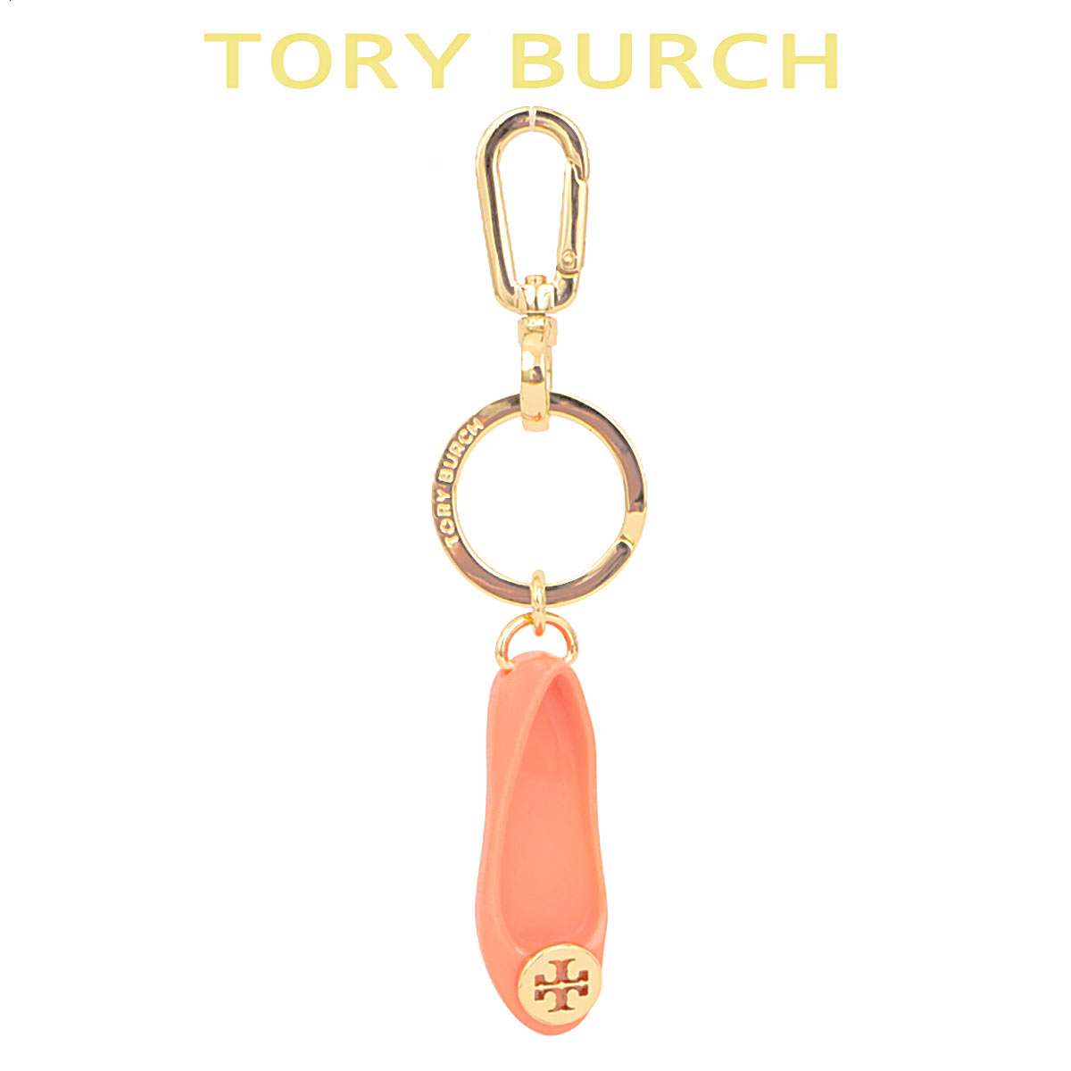 楽天市場】TORY BURCH トリーバーチ キーリング RESIN LOGO KEY