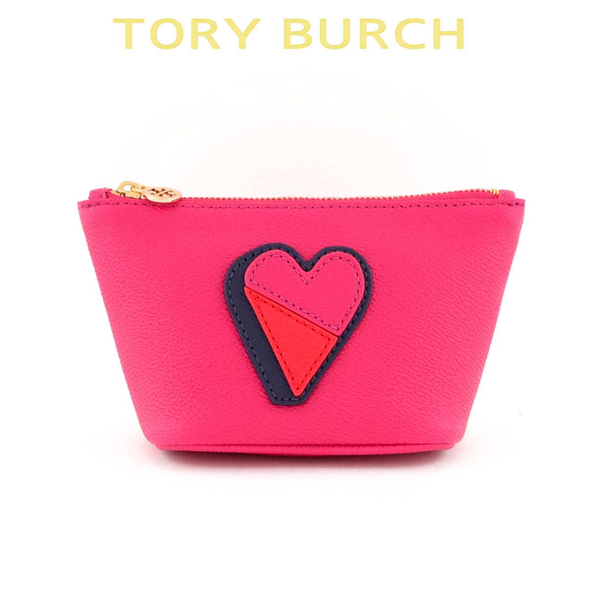 【正規品】TORY BURCH トリーバーチ ロゴ メイクポーチ コスメポーチ TORY BURCH トリーバーチ 小物 ロビンソン レザー スモール