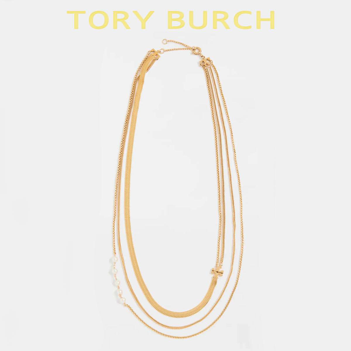 トリーバーチ3連ネックレス トリーバーチ3連ネックレス Tory Burch Triple Necklace | Women's
