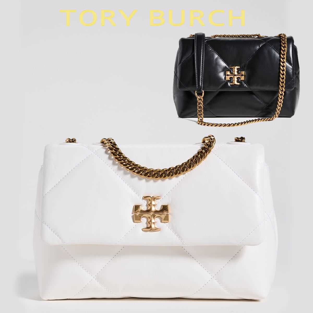 【極美品】トリーバーチ チェーンショルダーバッグ レザー 肩掛け キルティング 極美品 トリーバーチ ショルダーバッグ キラ シェブロン