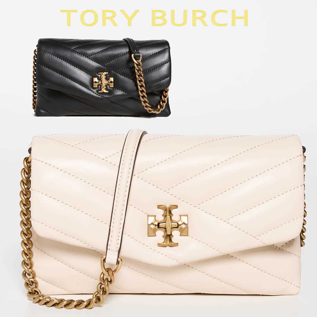 【美品】トリーバーチ＊キルティング ゴールドチェーン レザーグリーン 楽天市場】TORY BURCH トリーバーチ ロングウォレット ステッチ