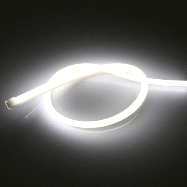 【楽天市場】汎用 シリコンチューブ 2色 LED ライト ホワイト/ブルー 白/青 60cm シリコン ライト ランプ アイライン デイライト