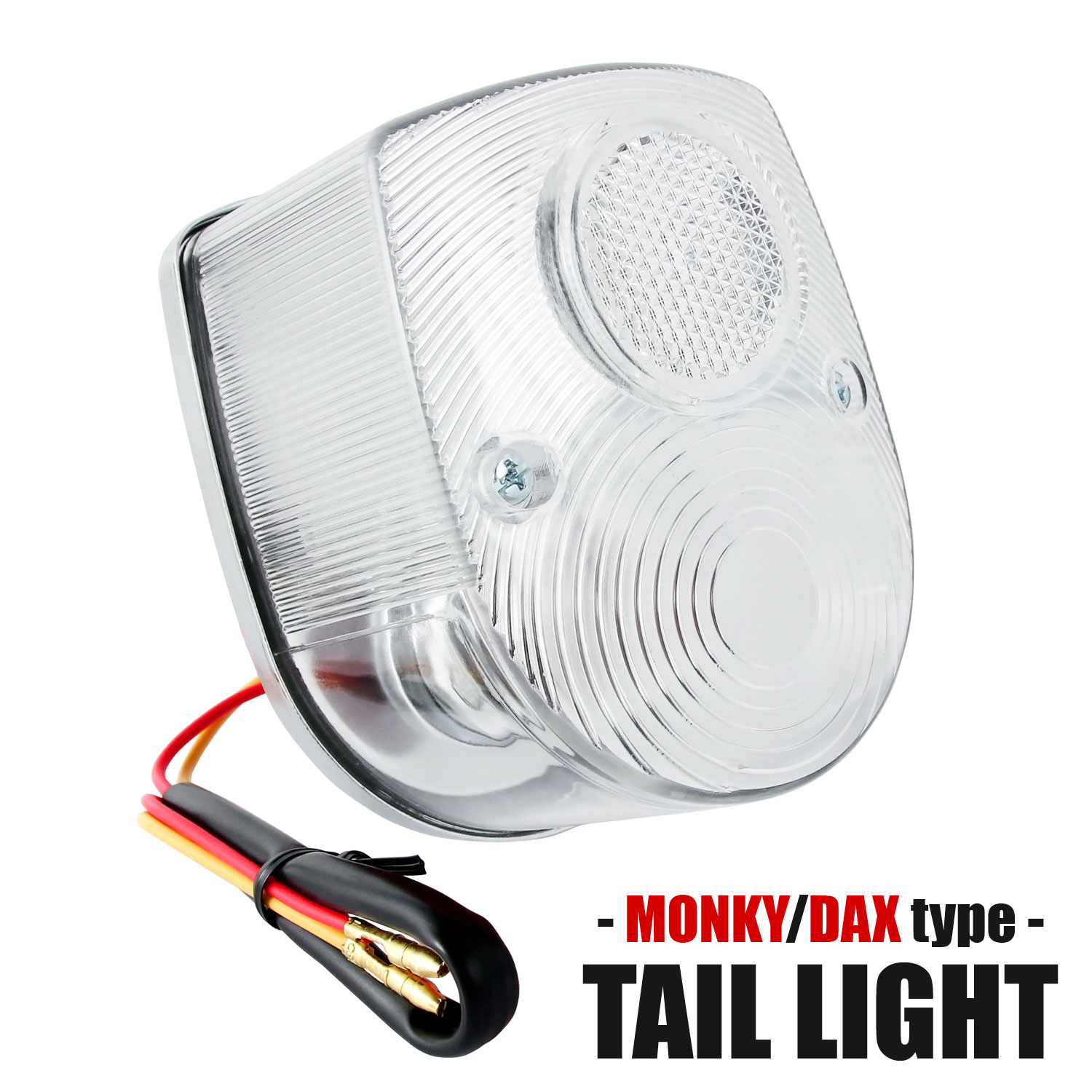 af09 スーパー タクト　クレージュ クレタク　クリアテールレンズ　vt250 即納】AF09 タクト クリアテールレンズ クレージュタクト