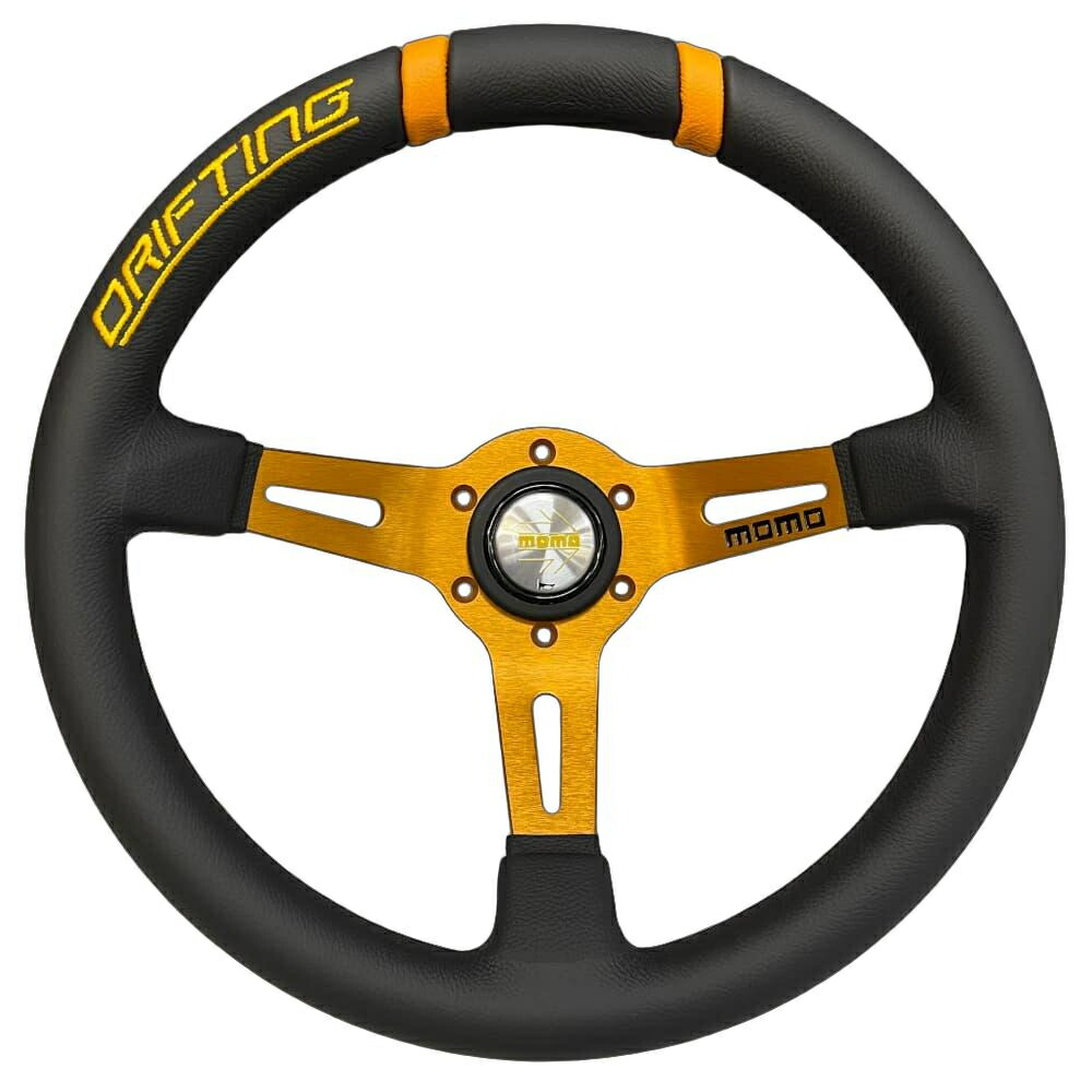 MOMO TYP 33Φ モモステ 3スポーク ステアリング 本体 楽天市場】【正規品】MOMO ステアリング DRIFTING（ド