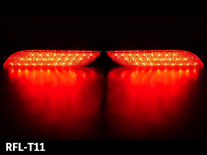 ジュナック LEDリフレクター RFL-T11 カムリハイブリッド AXVH70,75 RX350 version L TALA10,15 RX450h+ AALH16 JUNACK LED REFLECTOR