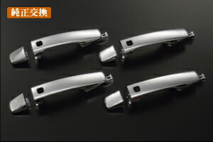 アウトサイド ドアハンドル 交換タイプ -ランドクルーザー200系 前期 中期 ※右ハンドル専用 OH-TY3255M-4DK-RHD REIZ Revier