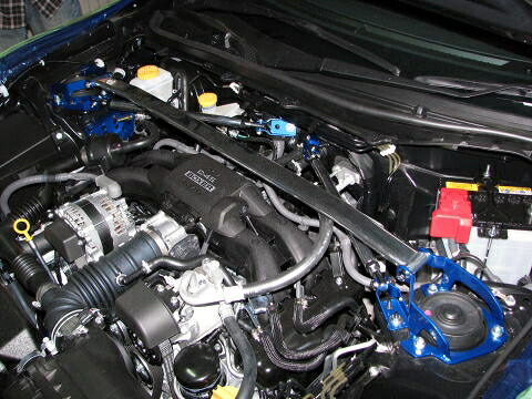カワイ製作所 フロントストラットバー typeOS TY1300-FTO-00 TOYOTA 86 (GR86含) ZN6・ZN8 SUBARU BRZ ZC6・ZD8 KAWAI WORKS