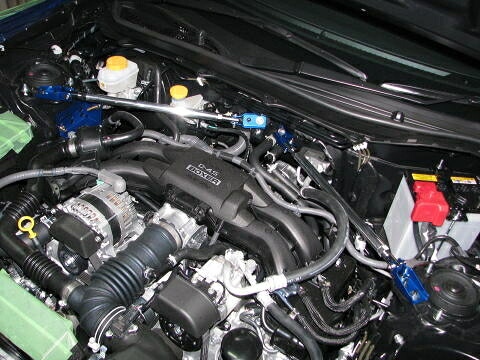 カワイ製作所 フロントモノコックバー TY1300-MOE-88 トライアングル(A/Jtype) TOYOTA 86 (GR86含) ZN6・ZN8 SUBARU BRZ ZC6・ZD8 KAWAI WORKS