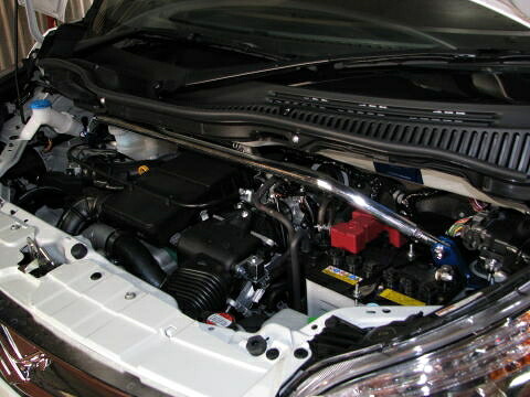カワイ製作所 フロントストラットバー typeSTD SZ0610-FTS-00 SUZUKI　パレット　MK21S NISSAN　ROOX（DAYZ　ROOX）　ML21S KAWAI WORKS