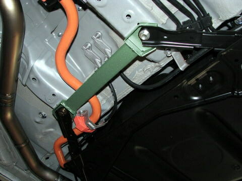 カワイ製作所 リヤモノコックバー HN0830-MOR-00 HONDA CR-Z ZF1 KAWAI WORKS