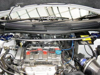 カワイ製作所 フロントストラットバー typePG MA0320-FTP-00 MAZDA プレマシー CP8W KAWAI WORKS