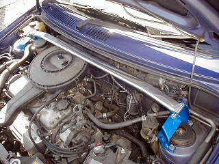 カワイ製作所 フロントストラットバー typeOS MA0140-FTO-00 MAZDA レビュー DB#PEKAWAI WORKS｜カーパーツ　ライジング