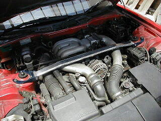 カワイ製作所 フロントストラットバー typeOS MA0080-FTO-00 MAZDA RX-7 FD3S アンフィニ KAWAI WORKS｜カーパーツ　ライジング