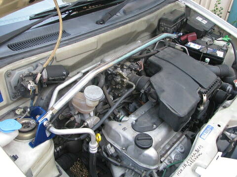 カワイ製作所 フロントストラットバー typeSTD SZ0210-FTS-03 SUZUKI アルト HA23S/V KAWAI WORKS