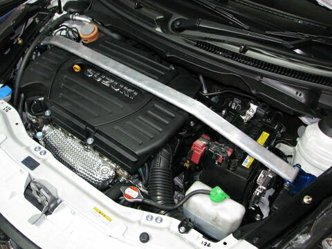 カワイ製作所 フロントストラットバー typeOS SZ0690-FTO-00 SUZUKI スイフトスポーツ ZC32 KAWAI WORKS｜カーパーツ　ライジング