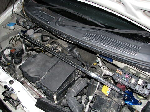 カワイ製作所 フロントストラットバー typeSTD SZ0190-FTS-00 SUZUKI ワゴンR MC11/21S SUZUKI ワゴンR MC12/22 KAWAI WORKS