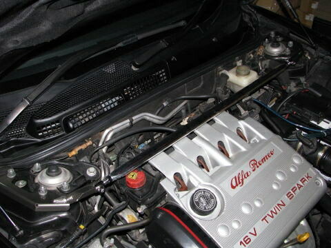 カワイ製作所 フロントストラットバー typePG IM0410-FTP-00 ALFA ROMEO ALFA147 937AB KAWAI WORKS 14,707円