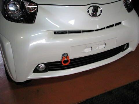 カワイ製作所 牽引フック フロント type可倒 TY1230-RFF-88 TOYOTA IQ KGJ10 KAWAI WORKS