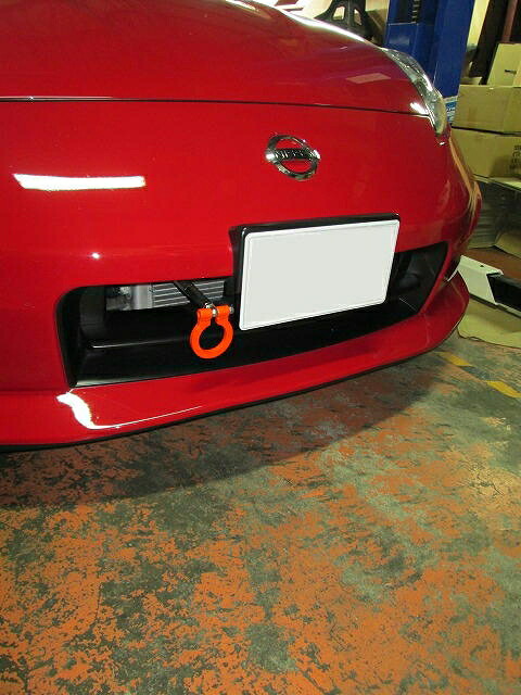 カワイ製作所 牽引フック フロント type可倒 NS0900-RFF-88 NISSAN フェアレディZ Z34 KAWAI WORKS 11,564円