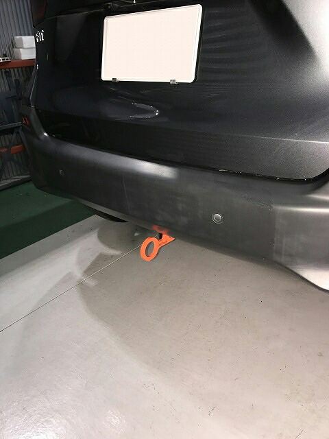 カワイ製作所 牽引フック リヤ type固定 HN1080-RFR-99 HONDA FIT GR/GS# KAWAI WORKS