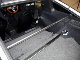 カワイ製作所 リヤピラーバー NS0133-PI0-00 NISSAN 180SX RPS13 KAWAI WORKS｜カーパーツ　ライジング