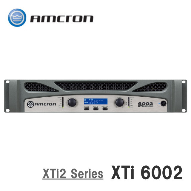 【CROWN/クラウン】XTi2 Series パワーアンプ XTi6002　AMCRON/アムクロン｜ＲＩＺＩＮＧ　店
