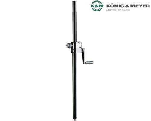 K&M 21339B (ハンドクランクタイプ/ブラック) ディスタンスロッド（ボトム：M20）｜ＲＩＺＩＮＧ　店