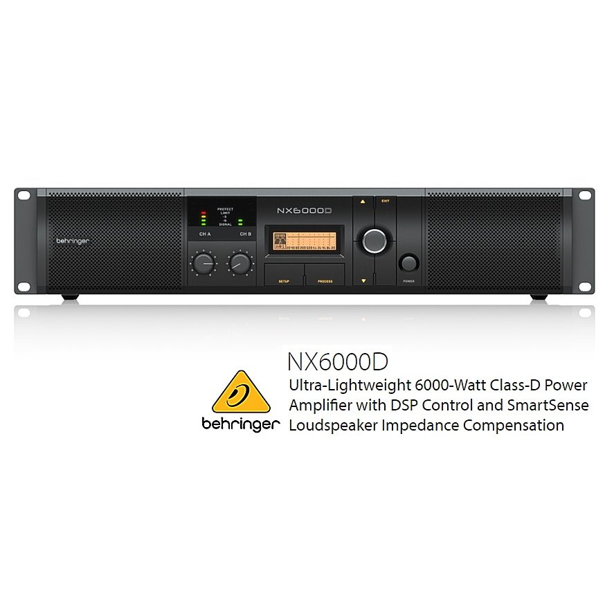 Behringer パワーアンプ 最大2 x 500W NX1000D Amazon.com: Behringer NX1000D : Musical Instruments